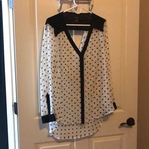 Black and White Blouse, Torrid size 1